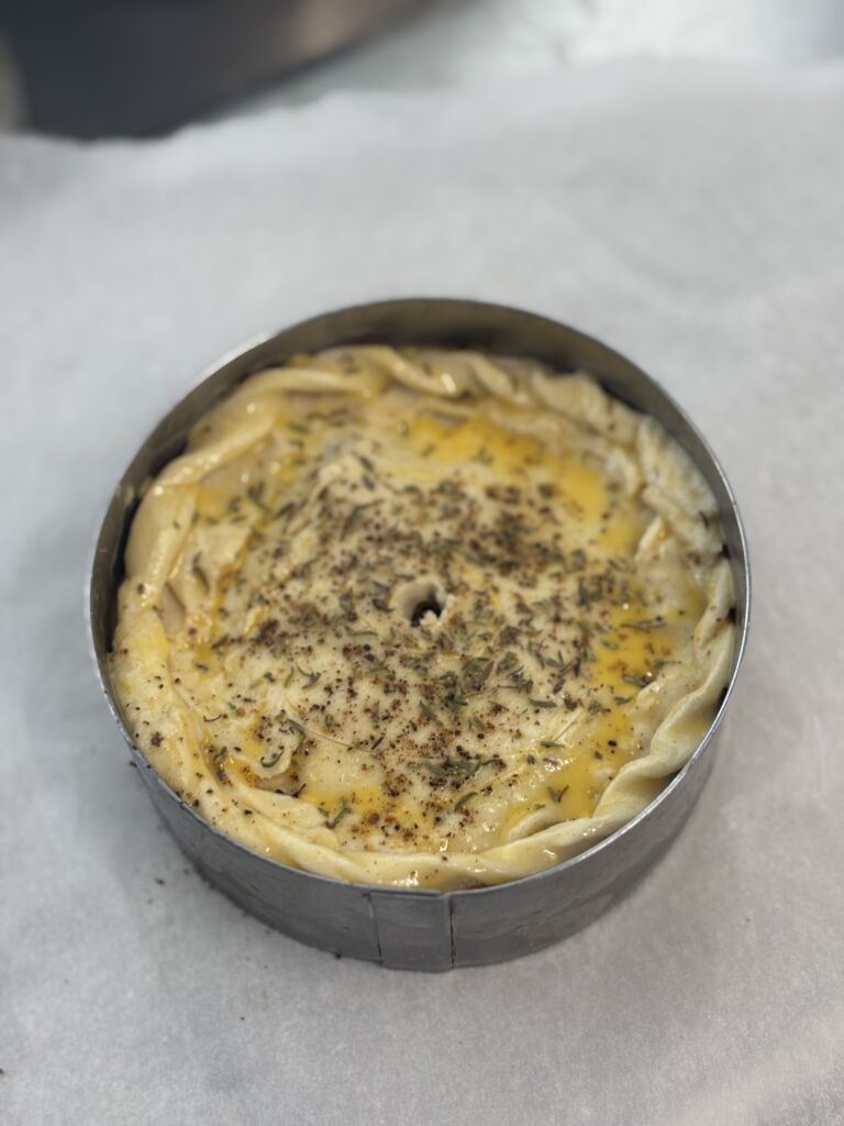 Tourte lentille pâte feuilletée